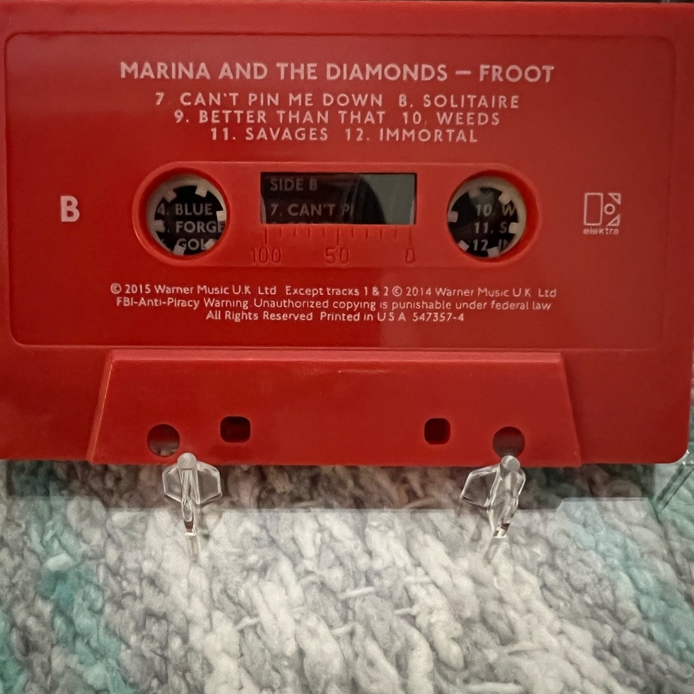 Marina and the Diamonds FROOT Cassette *rare* - Picture 4 of 4